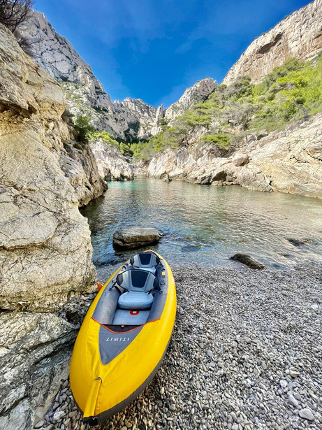 rando-kayak : une journée de randonnée et une journée de kayak